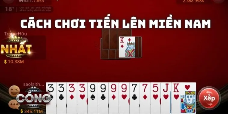 Bí Quyết Chơi Tiến Lên Miền Nam Tại W88 Để Thắng Lớn